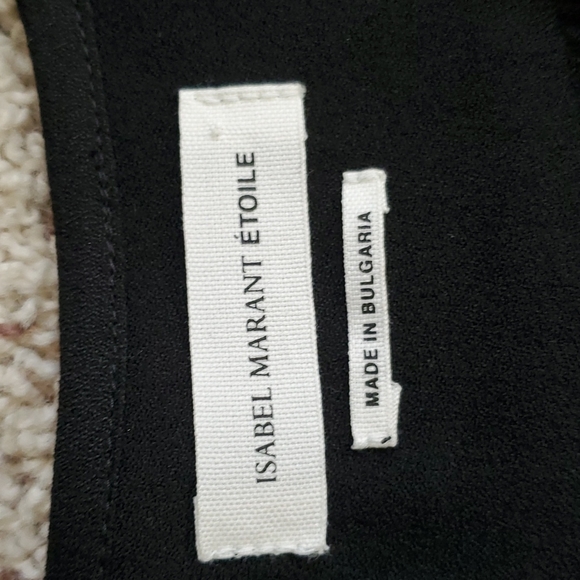 EUC Isabel Marant Etoile black dress - Picture 4 of 10